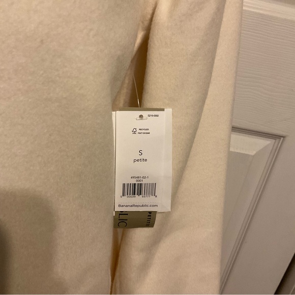 Size S Banana Republic Unlined Double Faced Top Coat - Picture 6 of 10